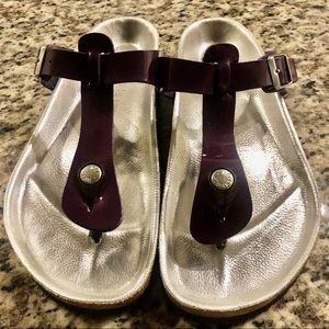 NWOT plum Birkenstock sandal